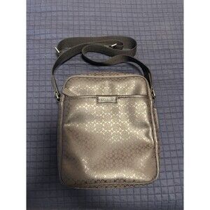 COACH UNISEX SIGNATURE C LOGO BROWN TOTE F70848